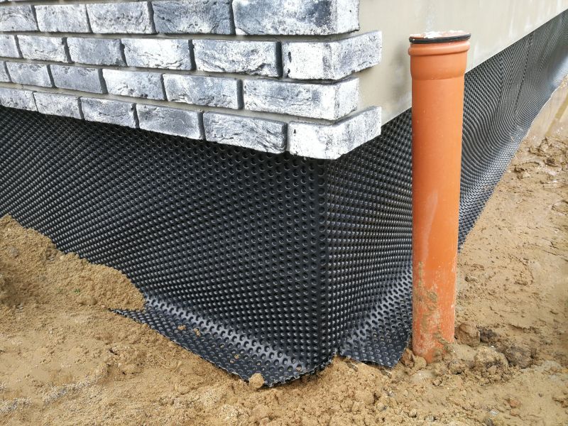 Exterior Drainage Setup